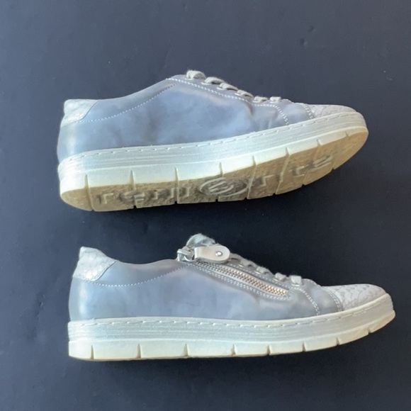 Remonte Kaja 00 sneaker in Shark/silver leather Size 6 (37) - Picture 5 of 9